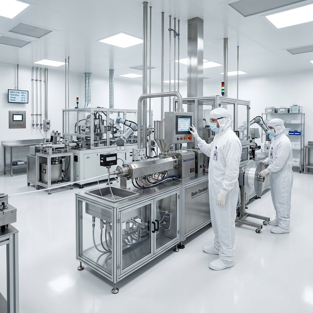 Om Medicare Extrusion Clean Room Facility